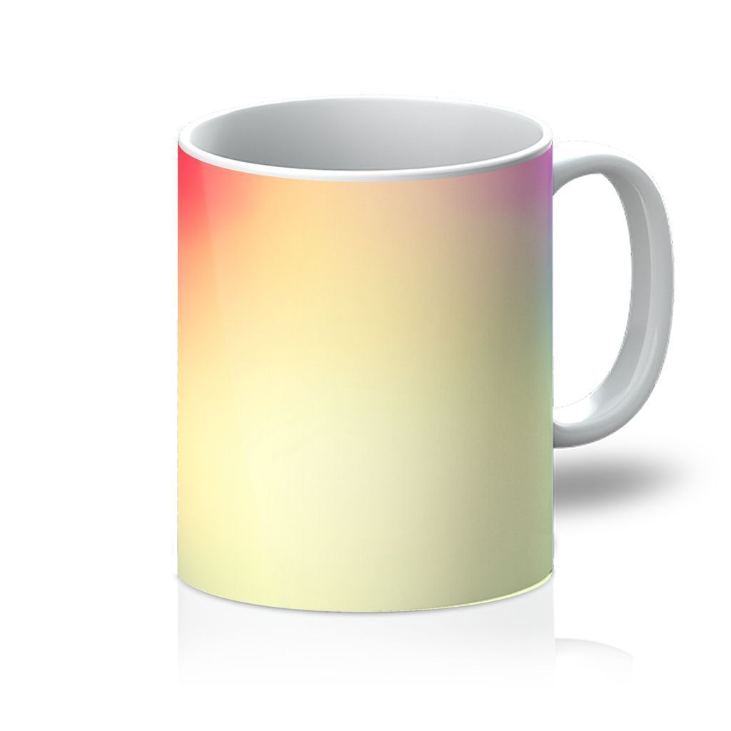 VIRGIN TEEZ Homeware 11oz Abstract Gradient 5 Mug