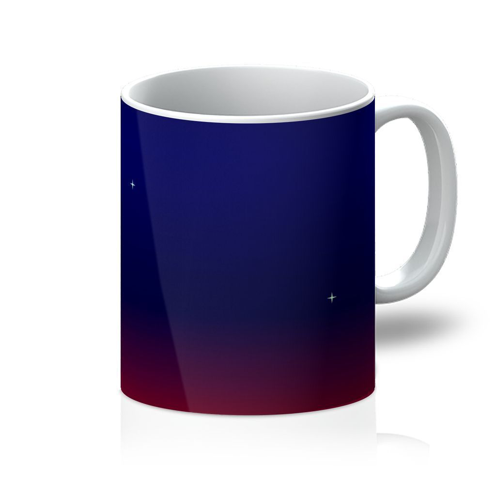 VIRGIN TEEZ Homeware 11oz Abstract Gradient 9 Mug