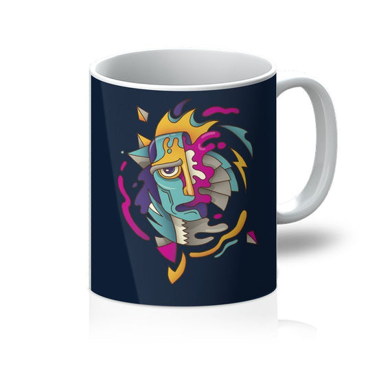 VIRGIN TEEZ Homeware 11oz Abstract Monsta Mug