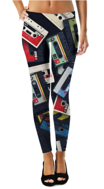 Virgin Teez Leggings Small Abstract Pattren (21) Legging