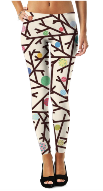 Virgin Teez Leggings Small Abstract Pattren (36) Legging