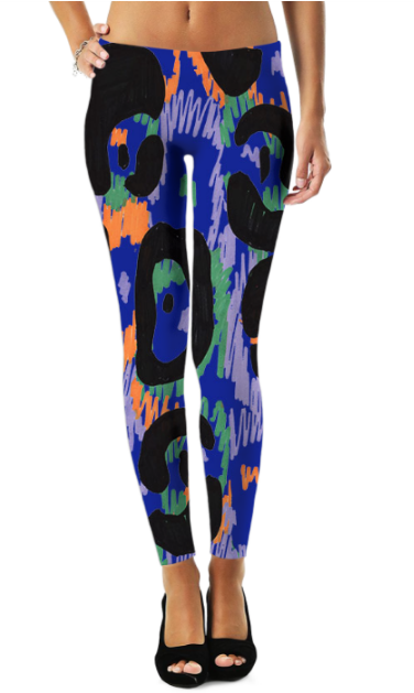 Virgin Teez Leggings Small Abstract Pattren (42) Legging