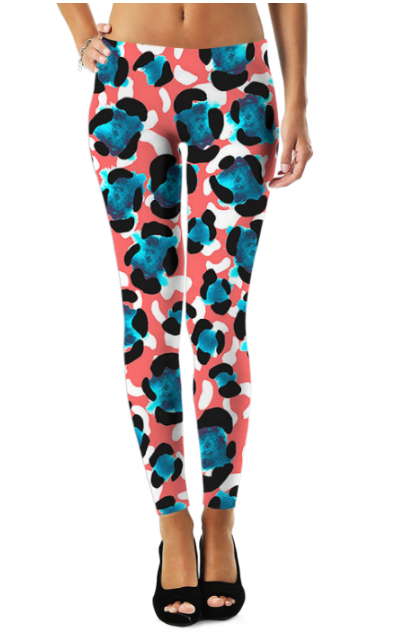 Virgin Teez Leggings Small Abstract Pattren (43) Legging