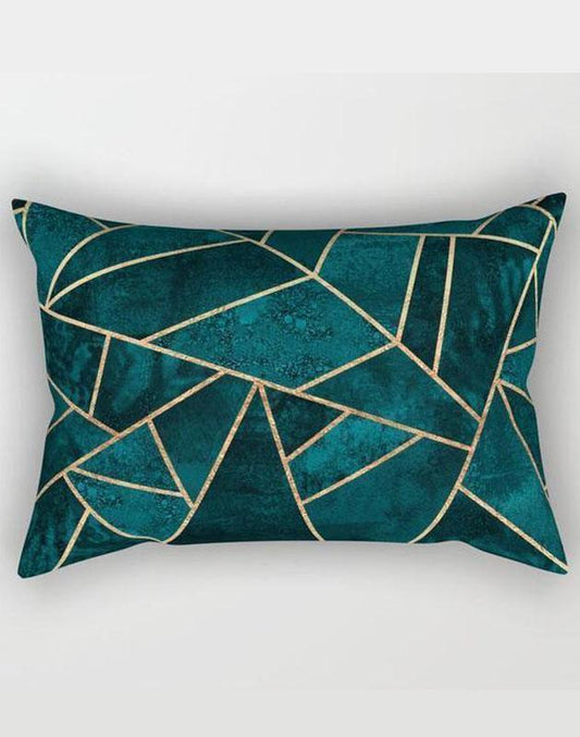 The Pillow pillows SMALL 17" X 12" Abstract Stone Rectangle Pillow