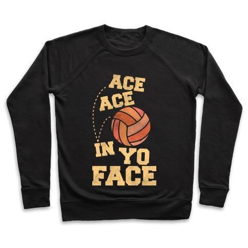 Virgin Teez  Pullover ACE ACE (BLACK) CREWNECK SWEATSHIRT