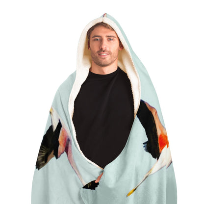 MIGRATION Hooded Blanket