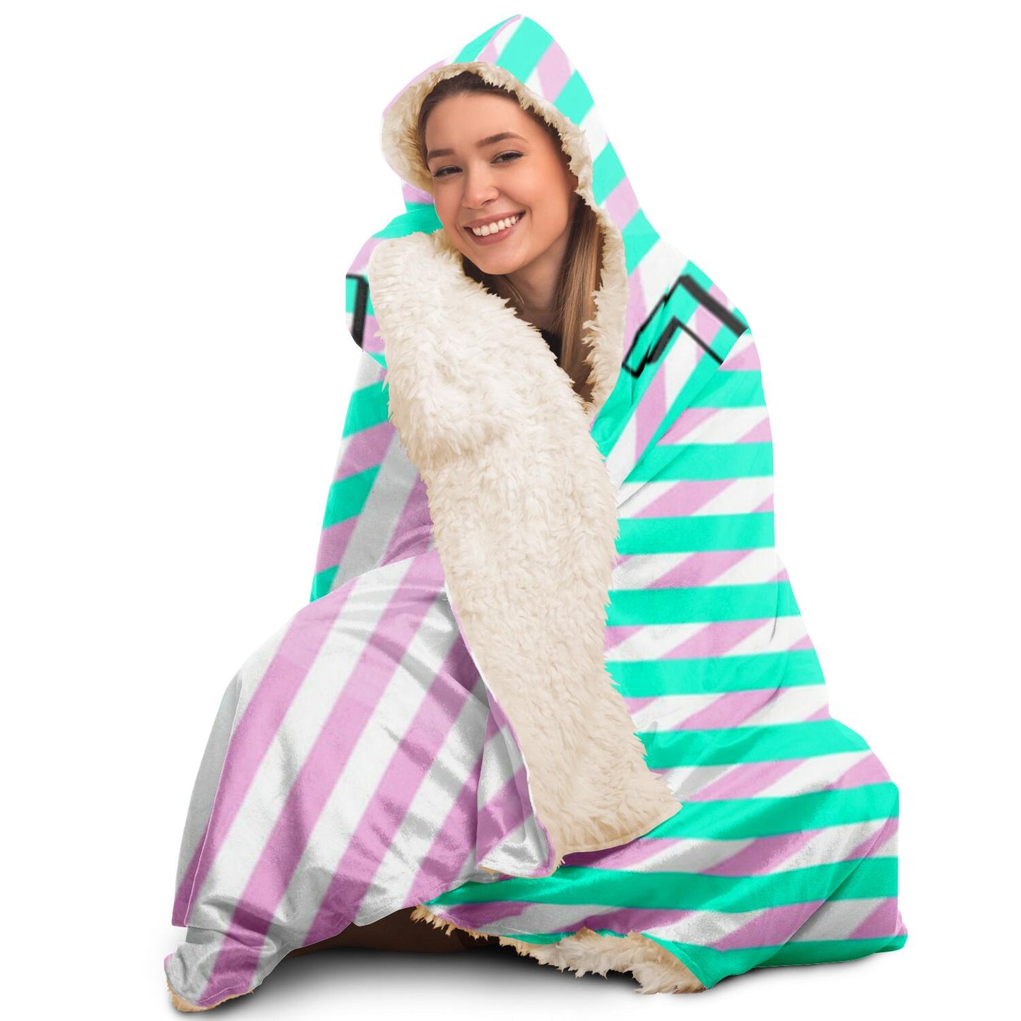 Retro 84 Hooded Blanket