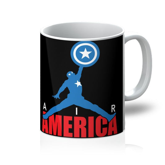 VIRGIN TEEZ Homeware 11oz Air America Mug