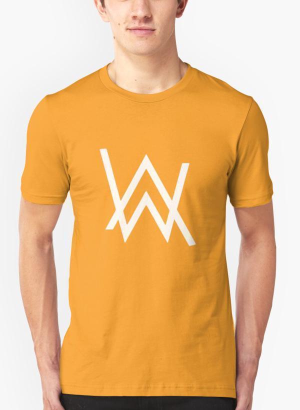 Mehreen Syed T-SHIRT SMALL Alan Walker Yellow T-shirt