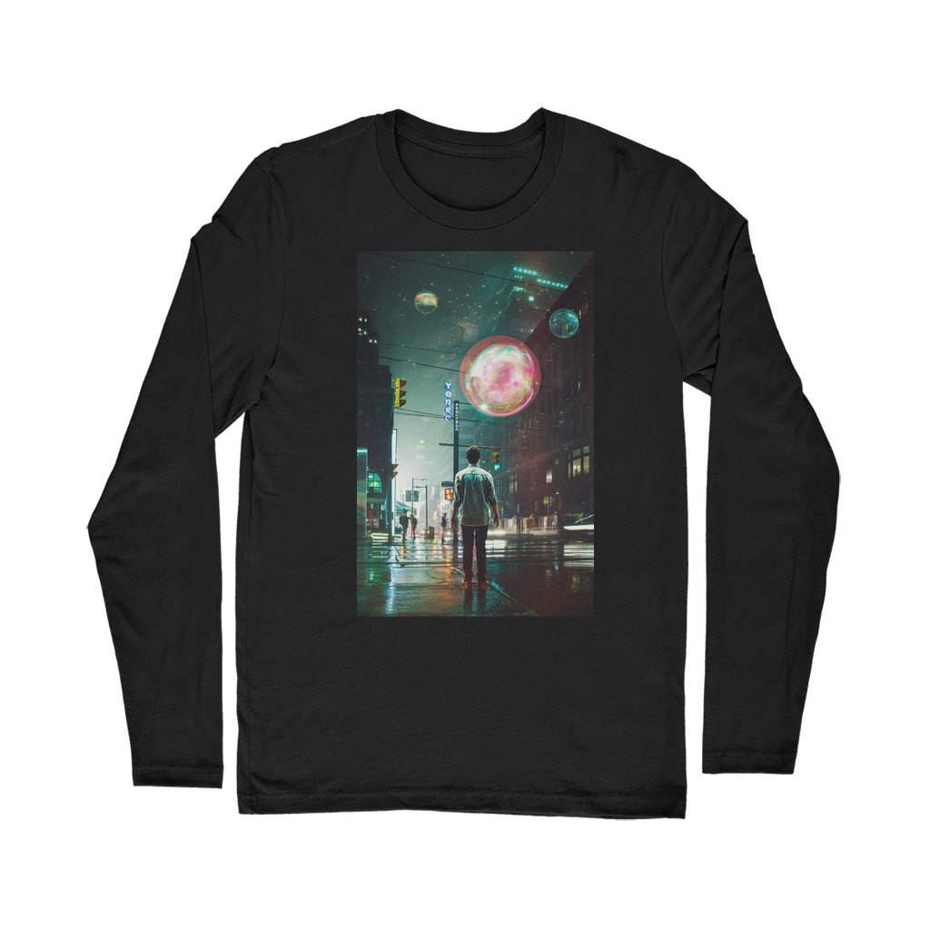 VIRGIN TEEZ Long sleeves T-shirt Black / Unisex / S All Of A Sudden Classic Long Sleeve T-Shirt