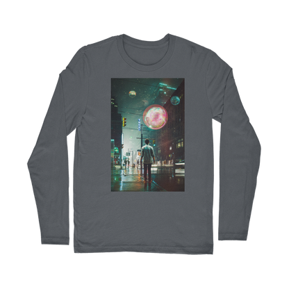 VIRGIN TEEZ Long sleeves T-shirt Dark Grey / Unisex / S All Of A Sudden Classic Long Sleeve T-Shirt