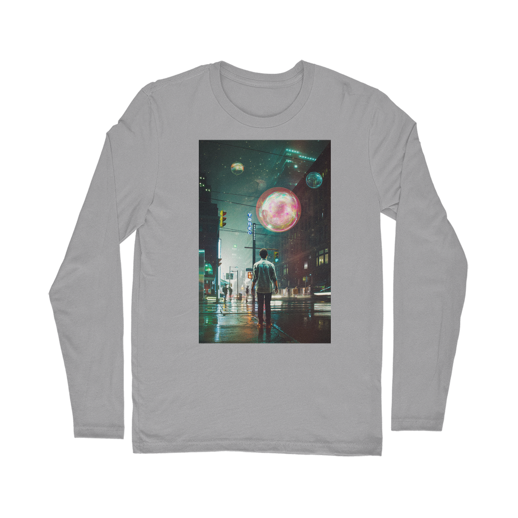 VIRGIN TEEZ Long sleeves T-shirt Light Grey / Unisex / S All Of A Sudden Classic Long Sleeve T-Shirt