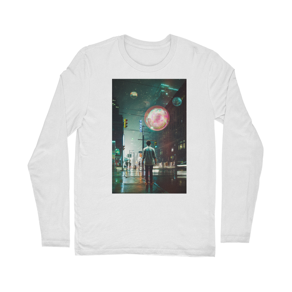 VIRGIN TEEZ Long sleeves T-shirt White / Unisex / S All Of A Sudden Classic Long Sleeve T-Shirt