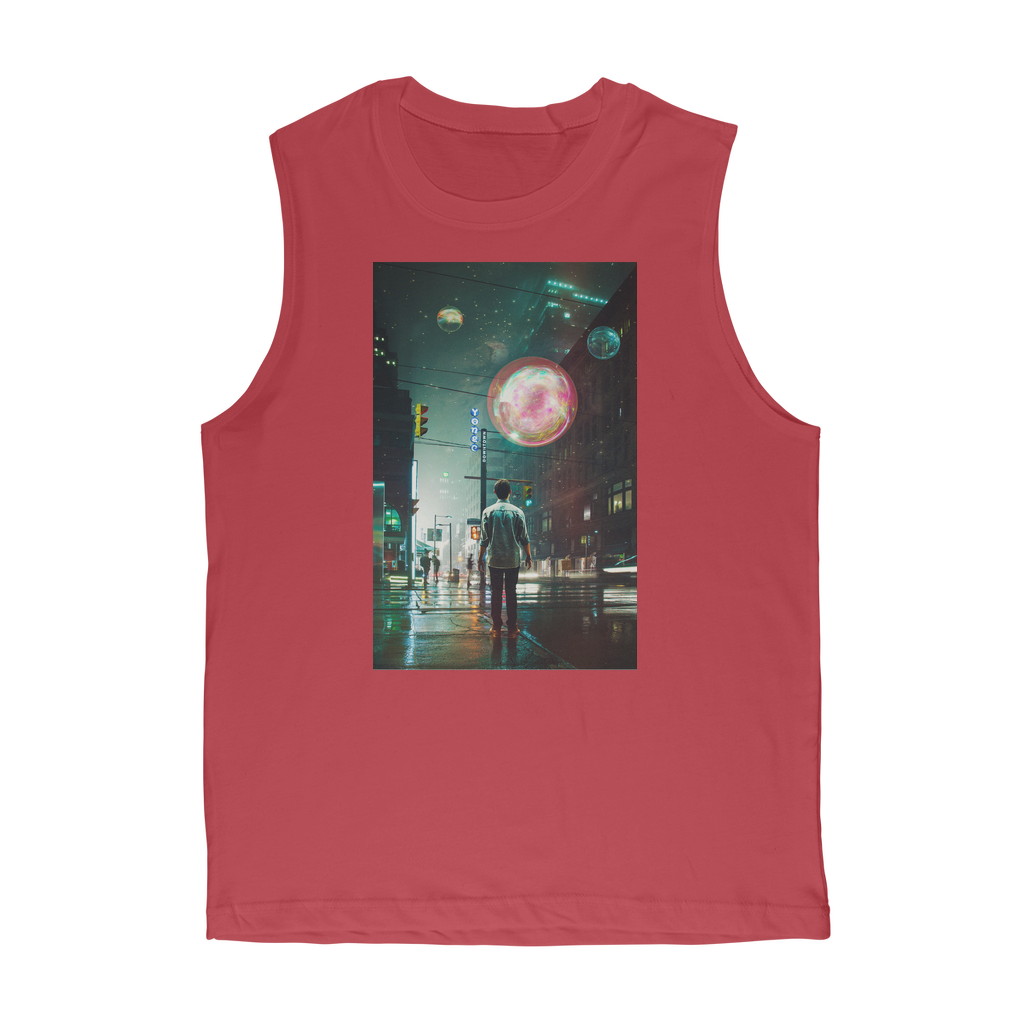 VIRGIN TEEZ Tank Top Red / Unisex / S All Of A Sudden Premium Adult Muscle Top