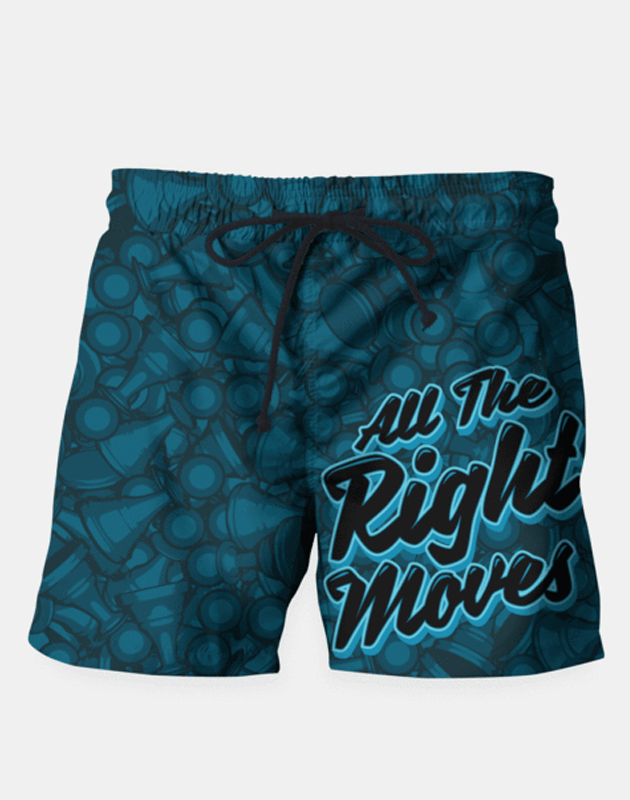 Ayaz Ahmed Shorts SMALL (28"-18") All The Right Chess Moves Shorts