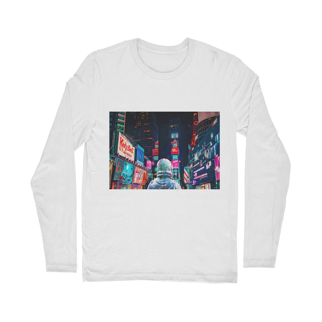 VIRGIN TEEZ Long sleeves T-shirt White / Unisex / S Another Night Classic Long Sleeve T-Shirt