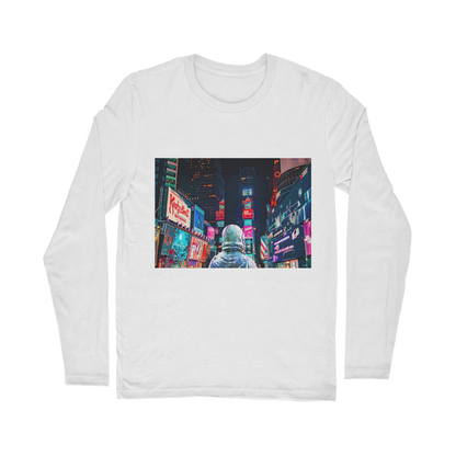 VIRGIN TEEZ Long sleeves T-shirt White / Unisex / S Another Night Classic Long Sleeve T-Shirt