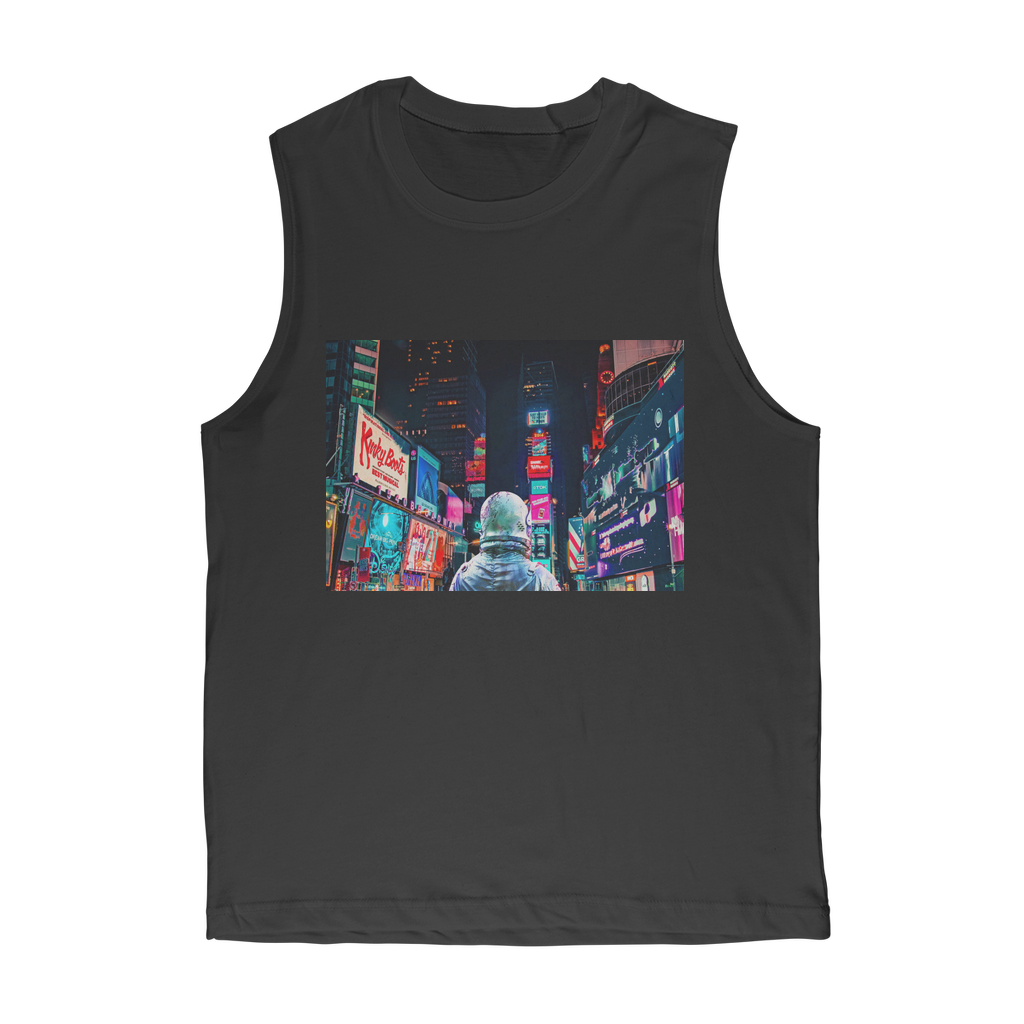 VIRGIN TEEZ Tank Top Black / Unisex / S Another Night Premium Adult Muscle Top