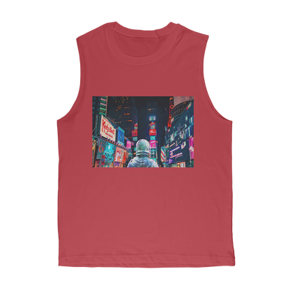 VIRGIN TEEZ Tank Top Red / Unisex / S Another Night Premium Adult Muscle Top