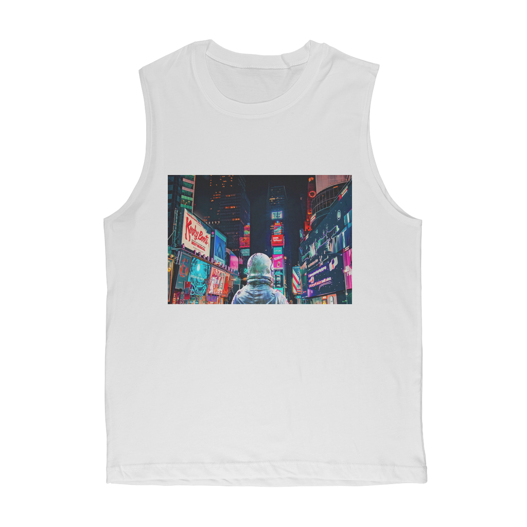 VIRGIN TEEZ Tank Top White / Unisex / S Another Night Premium Adult Muscle Top