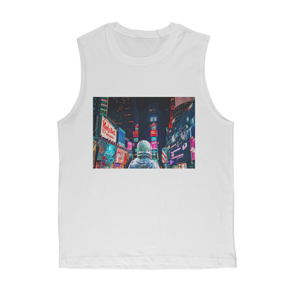 VIRGIN TEEZ Tank Top White / Unisex / S Another Night Premium Adult Muscle Top