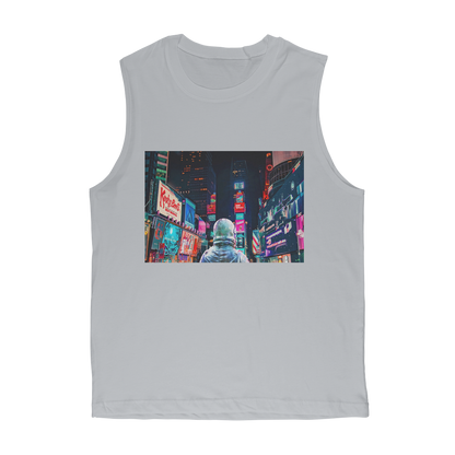 VIRGIN TEEZ Tank Top Light Grey / Unisex / S Another Night Premium Adult Muscle Top