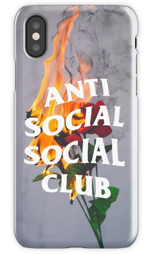 Virgin Teez Mobile Cover iPhone 7 Anti Social Social Club Mobile Cover