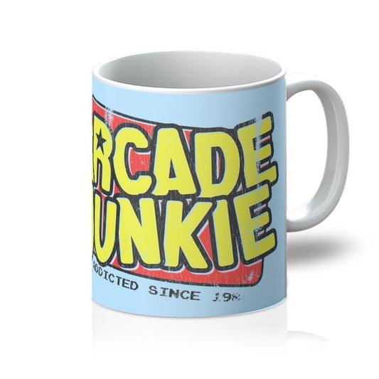 VIRGIN TEEZ Homeware 11oz Arcade Junkie Mug