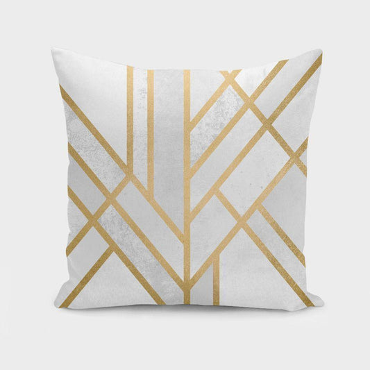 The Pillow pillows 16" x 16" Art Deco Geometry   Cushion/Pillow