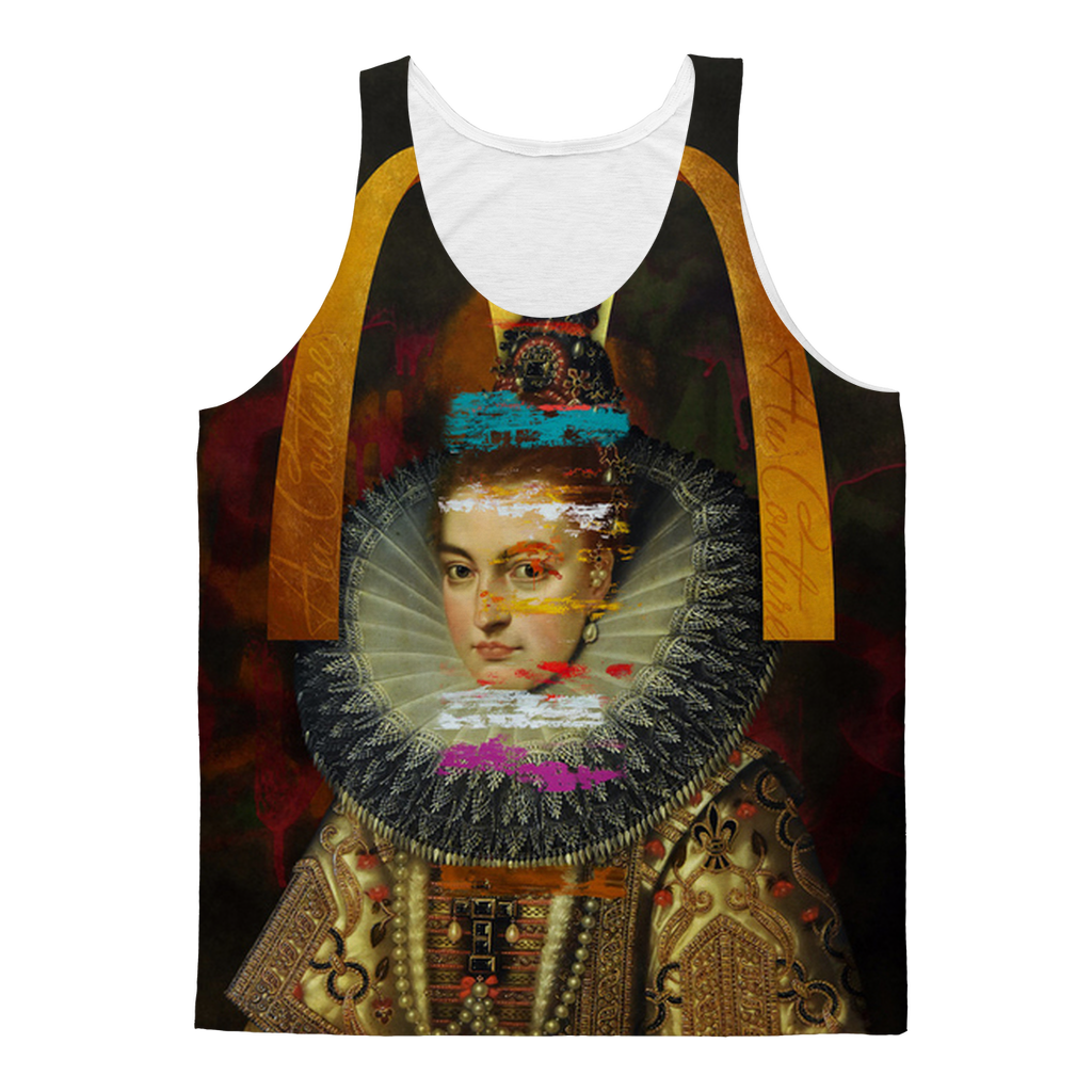 VIRGIN TEEZ Tank Top XS Au Couture Classic Sublimation Adult Tank Top