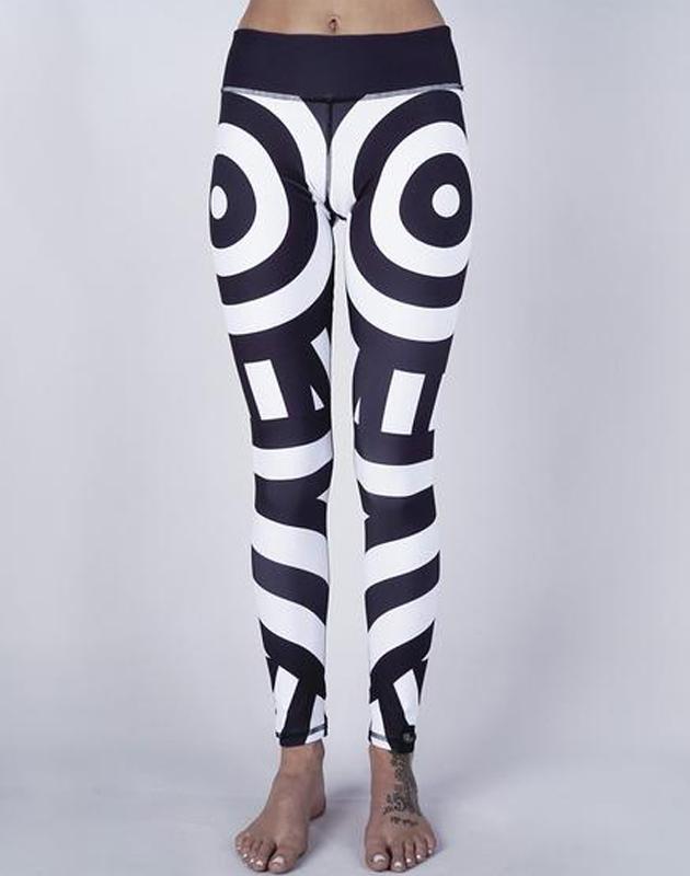 Virgin Teez Leggings Small B&W Legging