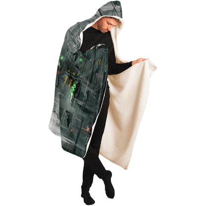 The City Hooded Blanket