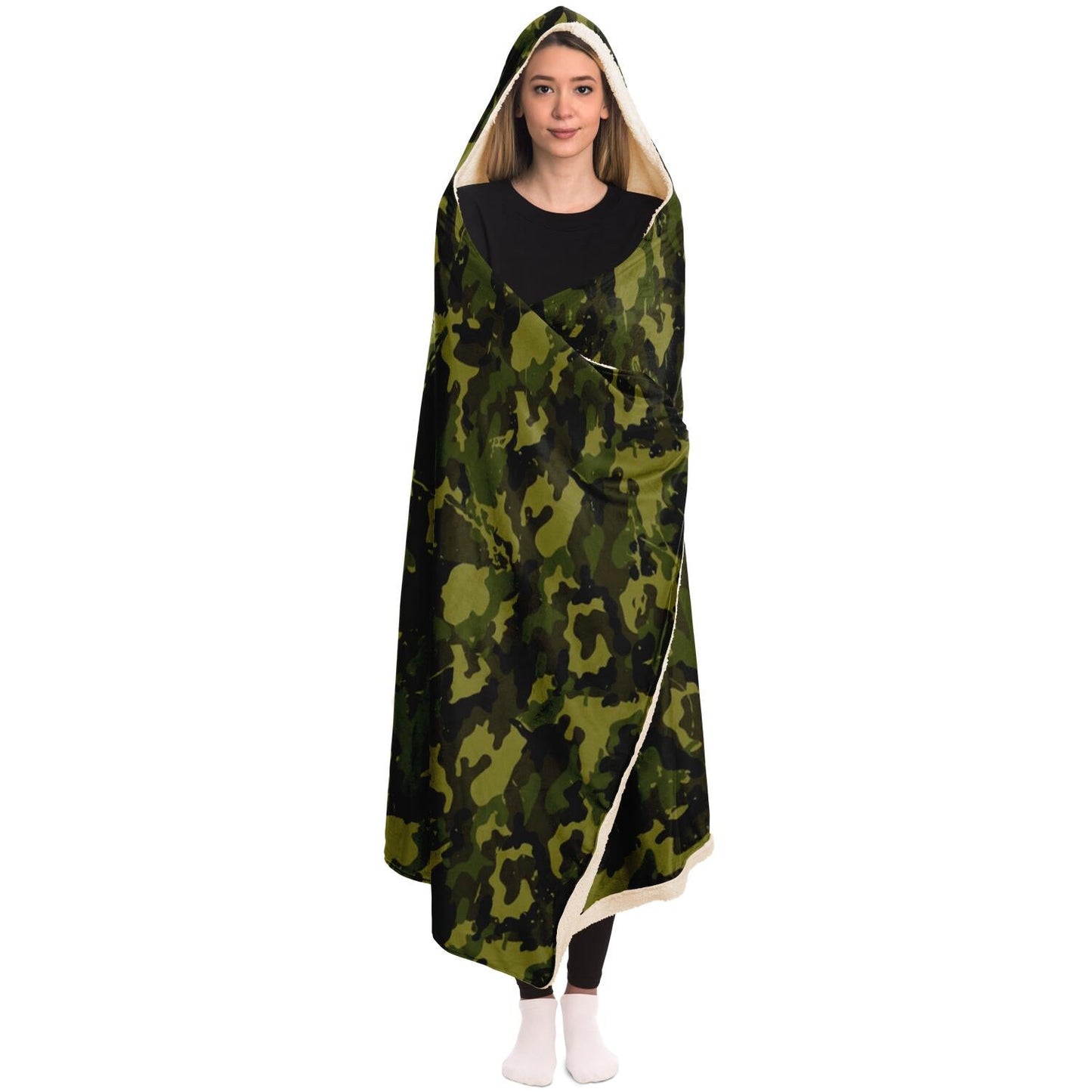 Camofludge Hooded Blanket