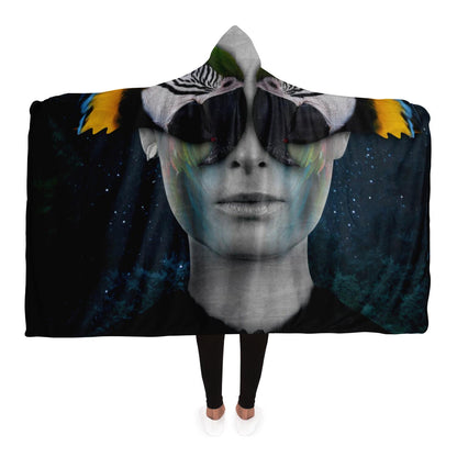 Parrot Fairy Hooded Blanket