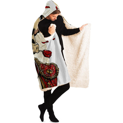 Toro Torero Poster Hooded Blanket