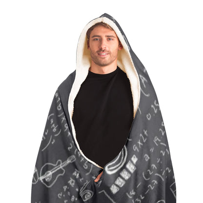 Maths Hooded Blanket