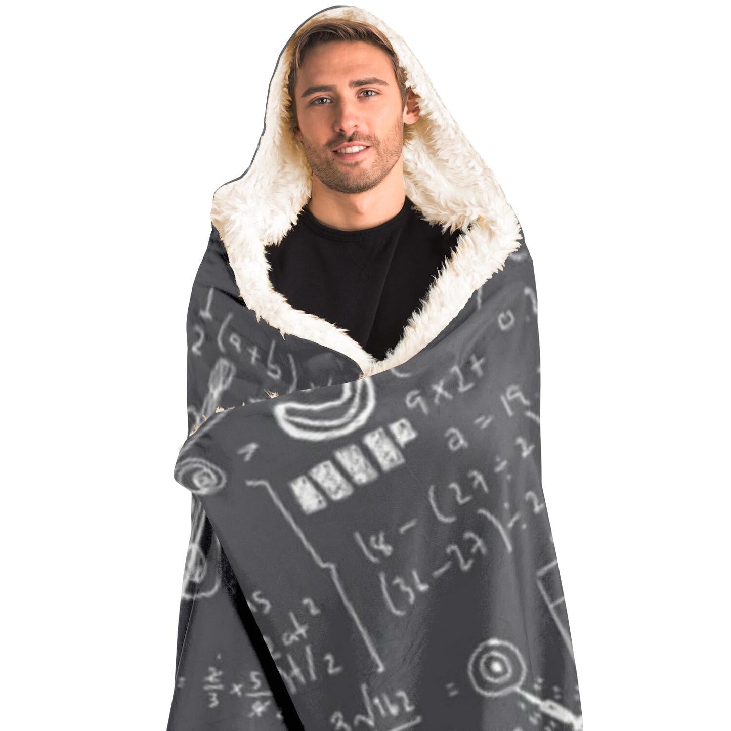 Maths Hooded Blanket