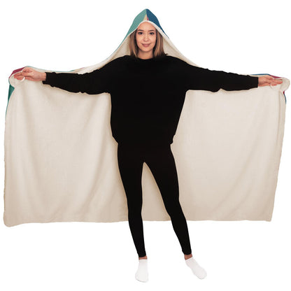 Geopattern Hooded Blanket