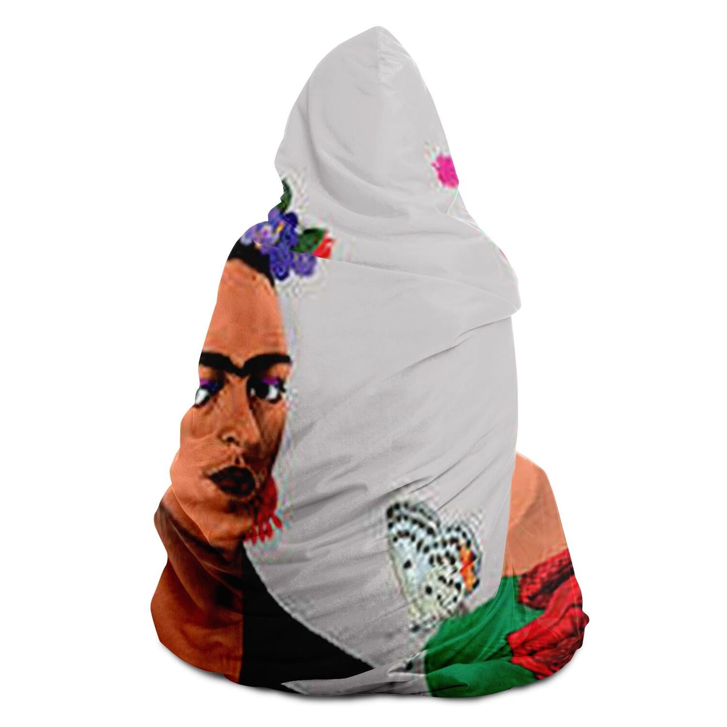 Frida Kahlo Lovers Hooded Blanket