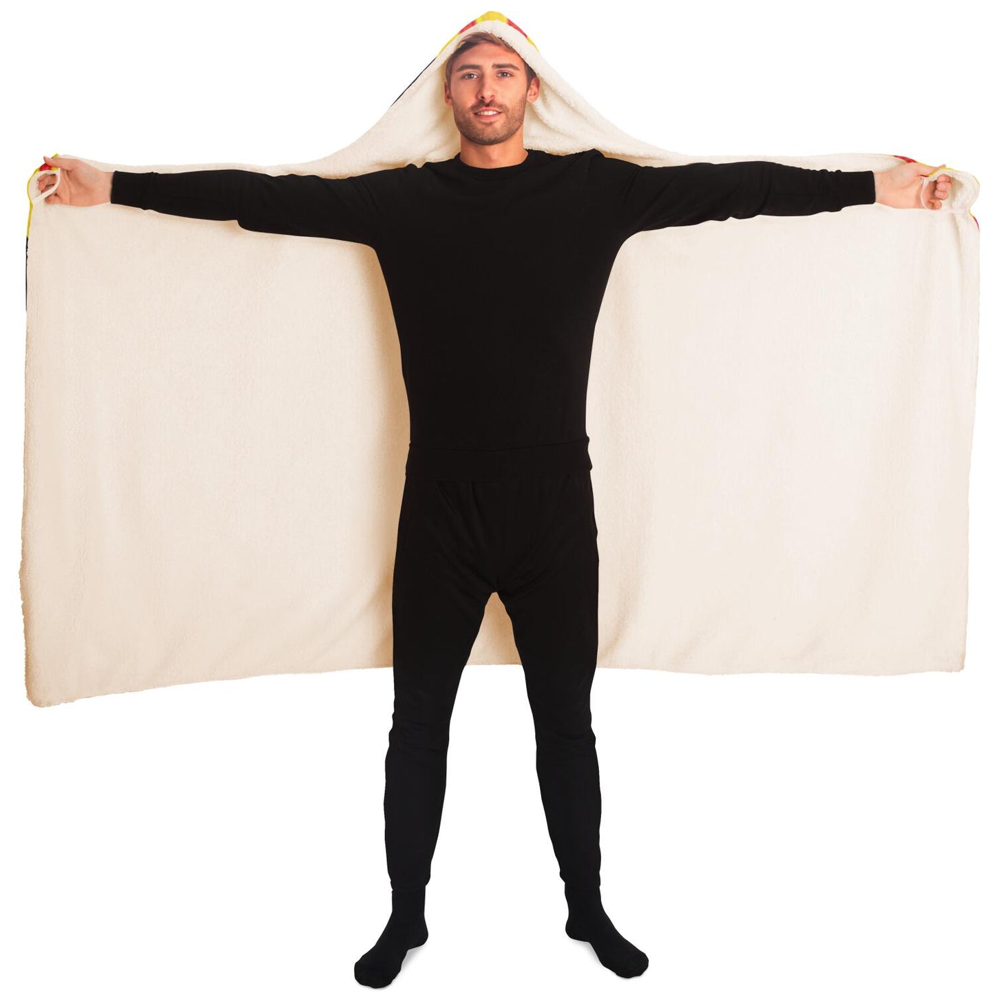 Goth Guys Hooded Blanket