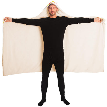 Goth Guys Hooded Blanket