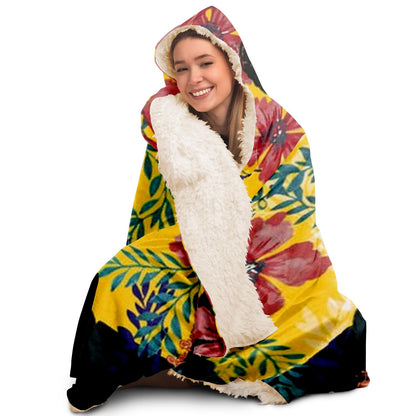 Frida tropical Hooded Blanket