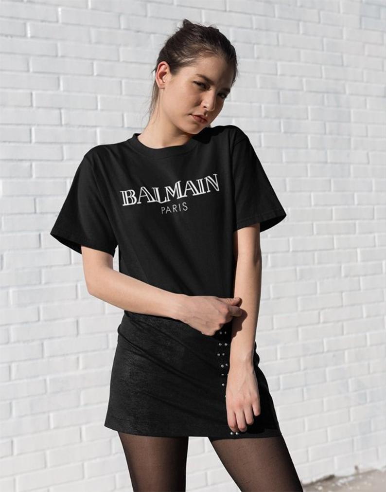 VIRGIN TEEZ Women T-shirt Balmain Women's T-Shirt