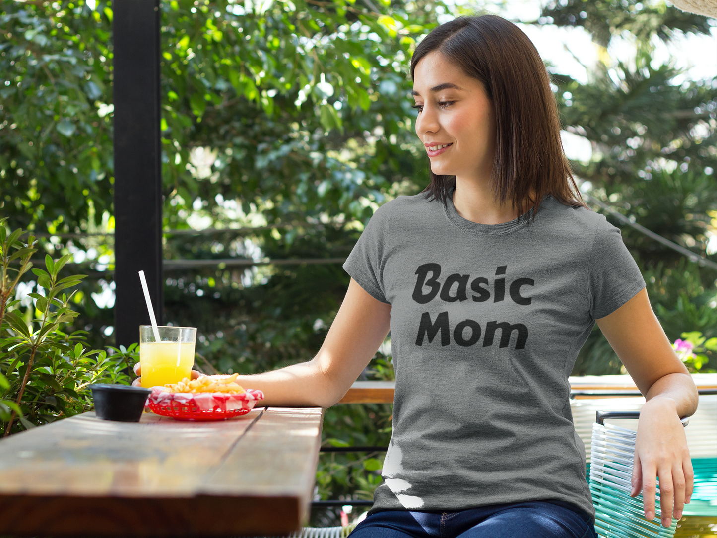 Virgin Teez Women T-Shirt Basic Mom Women T-shirt