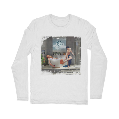 VIRGIN TEEZ Long sleeves T-shirt White / Unisex / S Bathtime Classic Long Sleeve T-Shirt