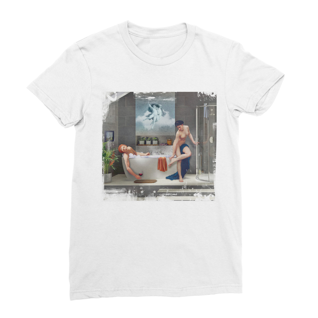 VIRGIN TEEZ Women T-shirt White / Female / S Bathtime Classic Women's T-Shirt