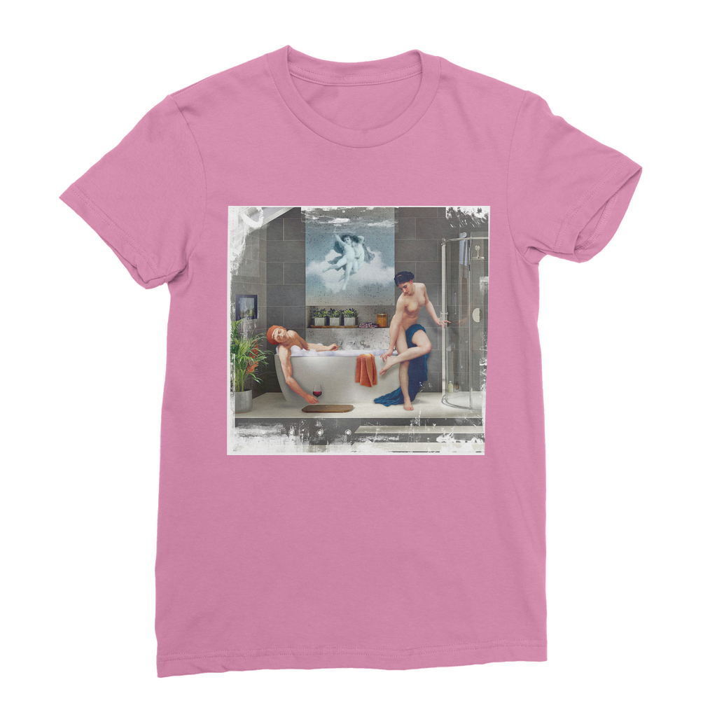 VIRGIN TEEZ Women T-shirt Azalea / Female / S Bathtime Classic Women's T-Shirt