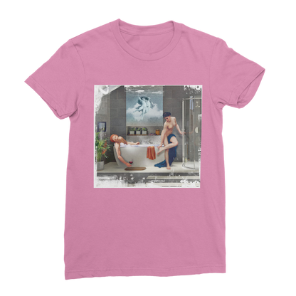 VIRGIN TEEZ Women T-shirt Azalea / Female / S Bathtime Classic Women's T-Shirt