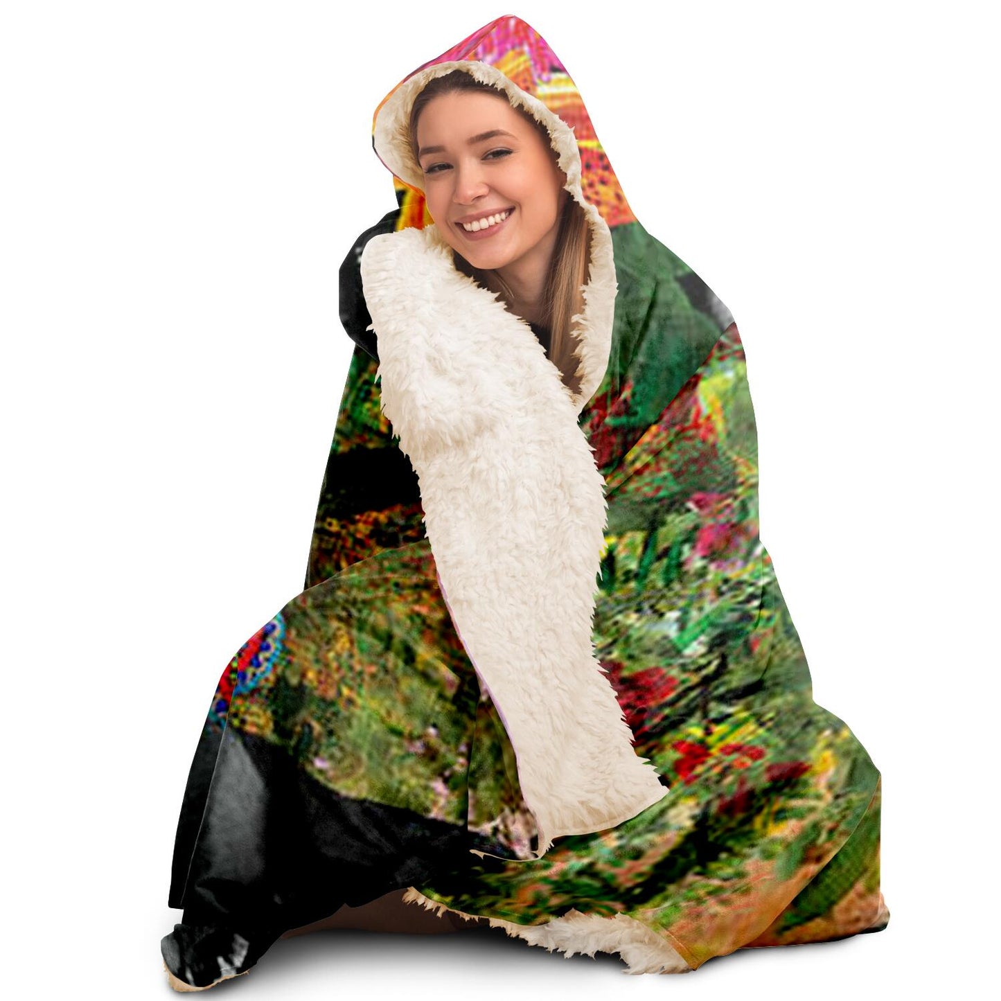 Gitana Frida Hooded Blanket