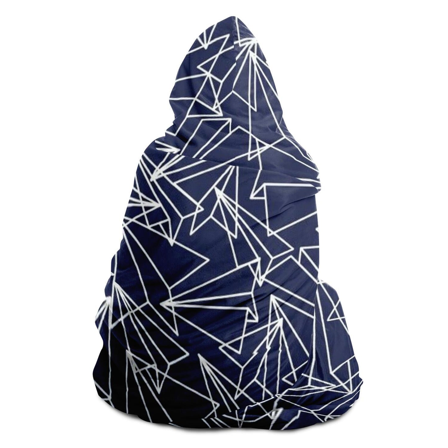 Paper Plane Hooded Blanket